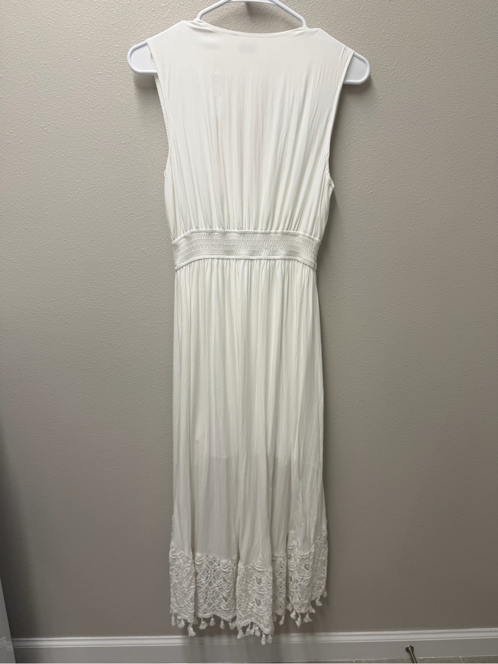 Cupshe Luna Glow White Midi Dress - Picture 5 of 7